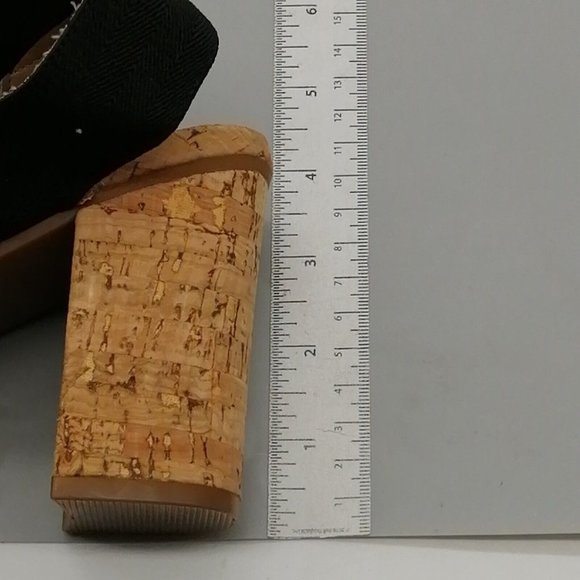 Maurices Womens Hillary‎ High Heel Ankle Strap Black Sandal Cushioned Sz 8 M - Picture 7 of 9